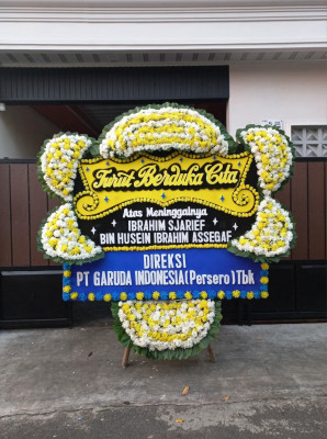 Papan Bunga Duka di Panga